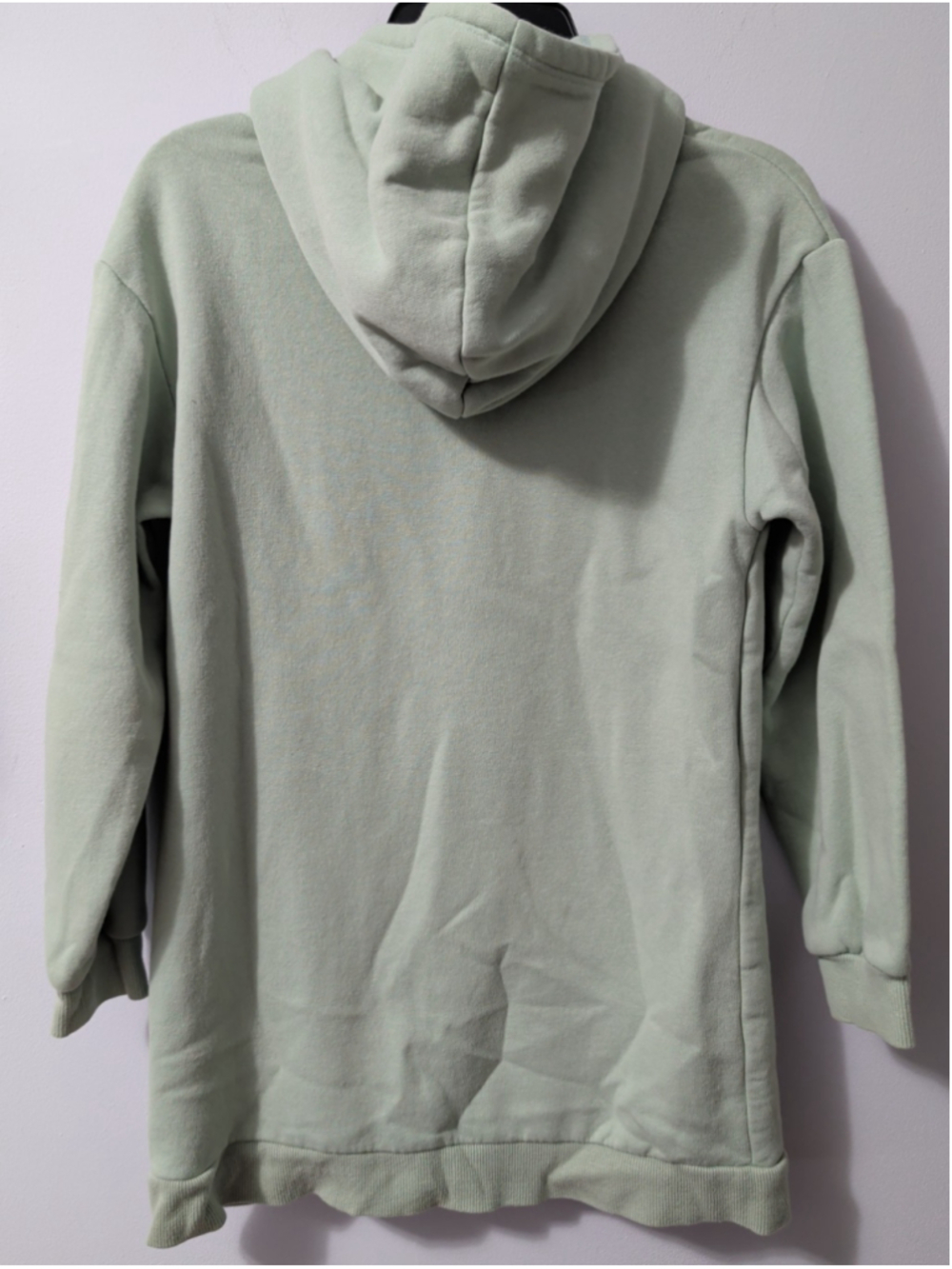 H&M Green Nature Animal Hoodie Sweatshirt Hooded Dress Woodli Chem 3D 8-10 Girls - Picture 4 of 6